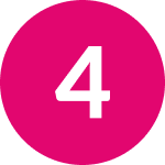 number-four-circle-magenta